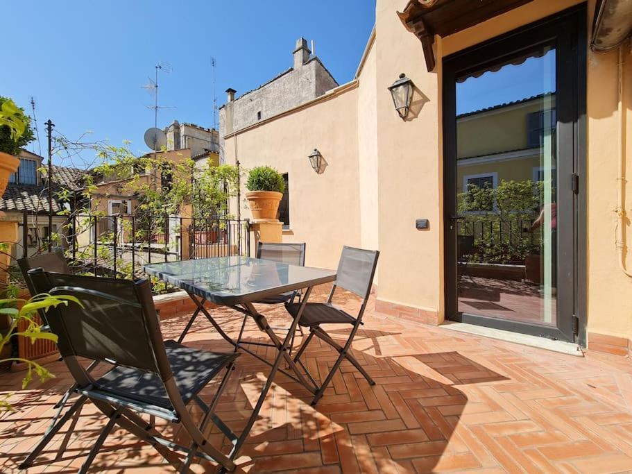 Boutique Penthouse With Terrace, Spanish Steps Řím Exteriér fotografie