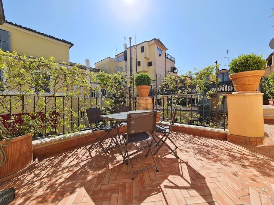 Boutique Penthouse With Terrace, Spanish Steps Řím Exteriér fotografie