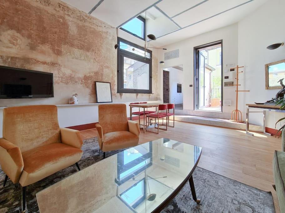 Boutique Penthouse With Terrace, Spanish Steps Řím Exteriér fotografie